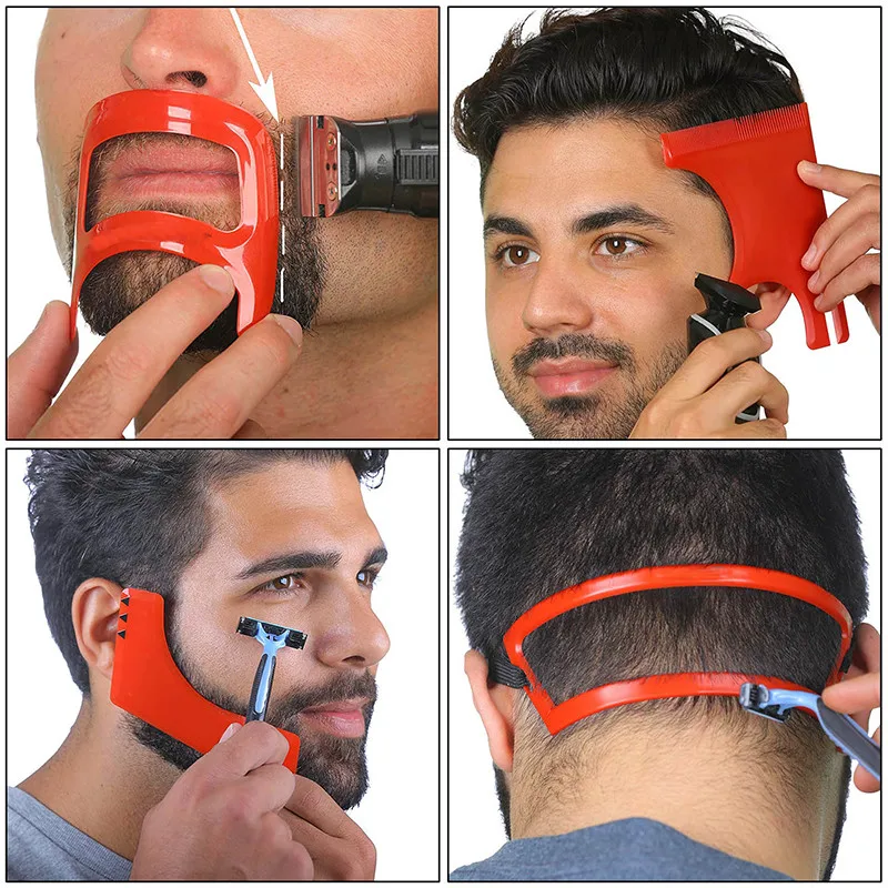 2/4Pcs Men's Beard Combs Hair  - Men'S Beard Grooming ulasan dan harga
