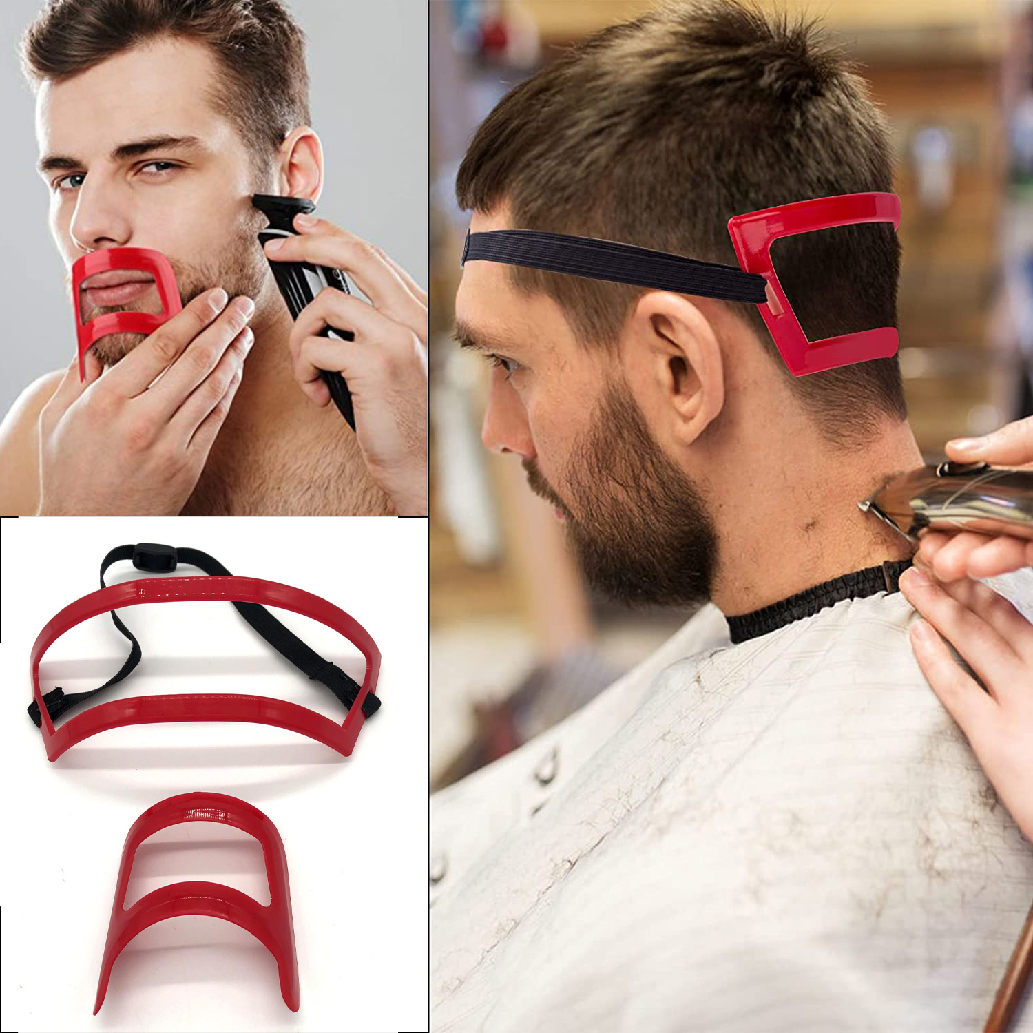 2/4Pcs Men's Beard Combs Hair  - Men'S Beard Grooming ulasan dan harga