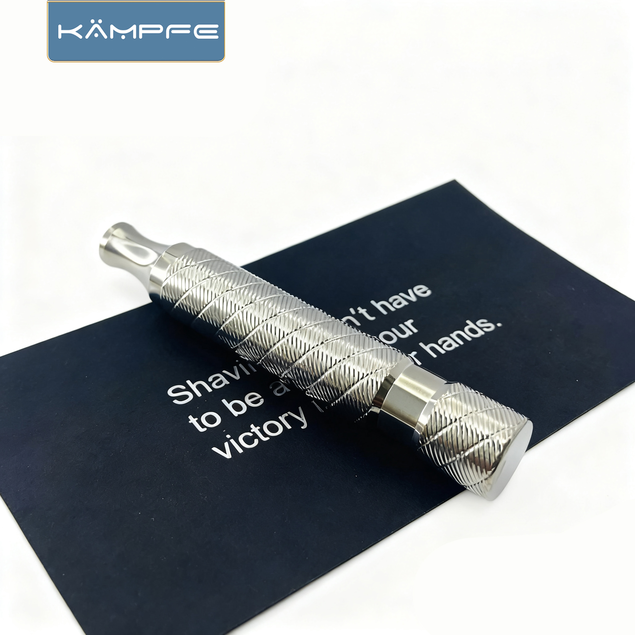 KAMPFE Polished Titanium Safet - Men'S Grooming Experience ulasan dan harga