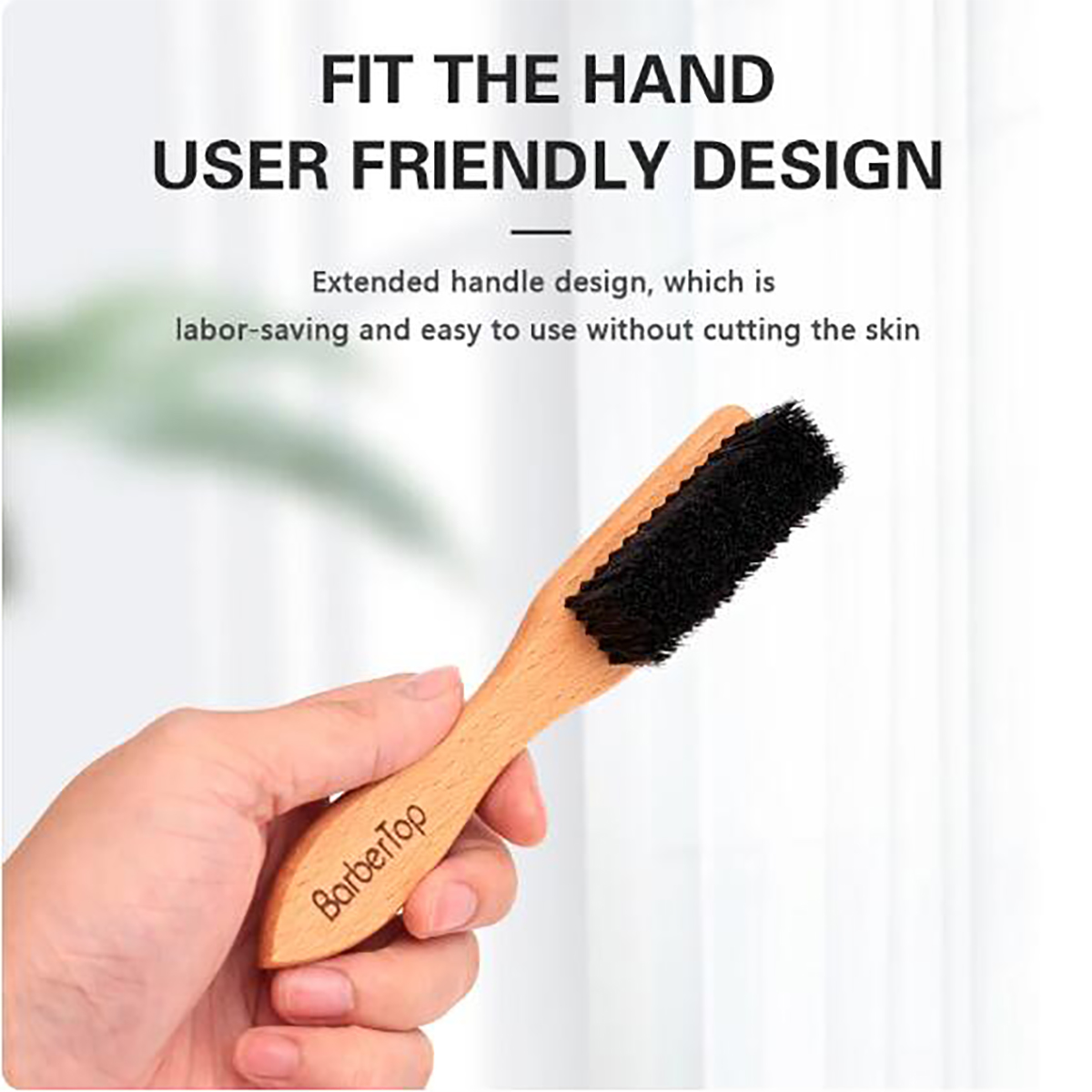 Barbershop Wooden Handle Boar  - Men'S Beard Grooming ulasan dan harga