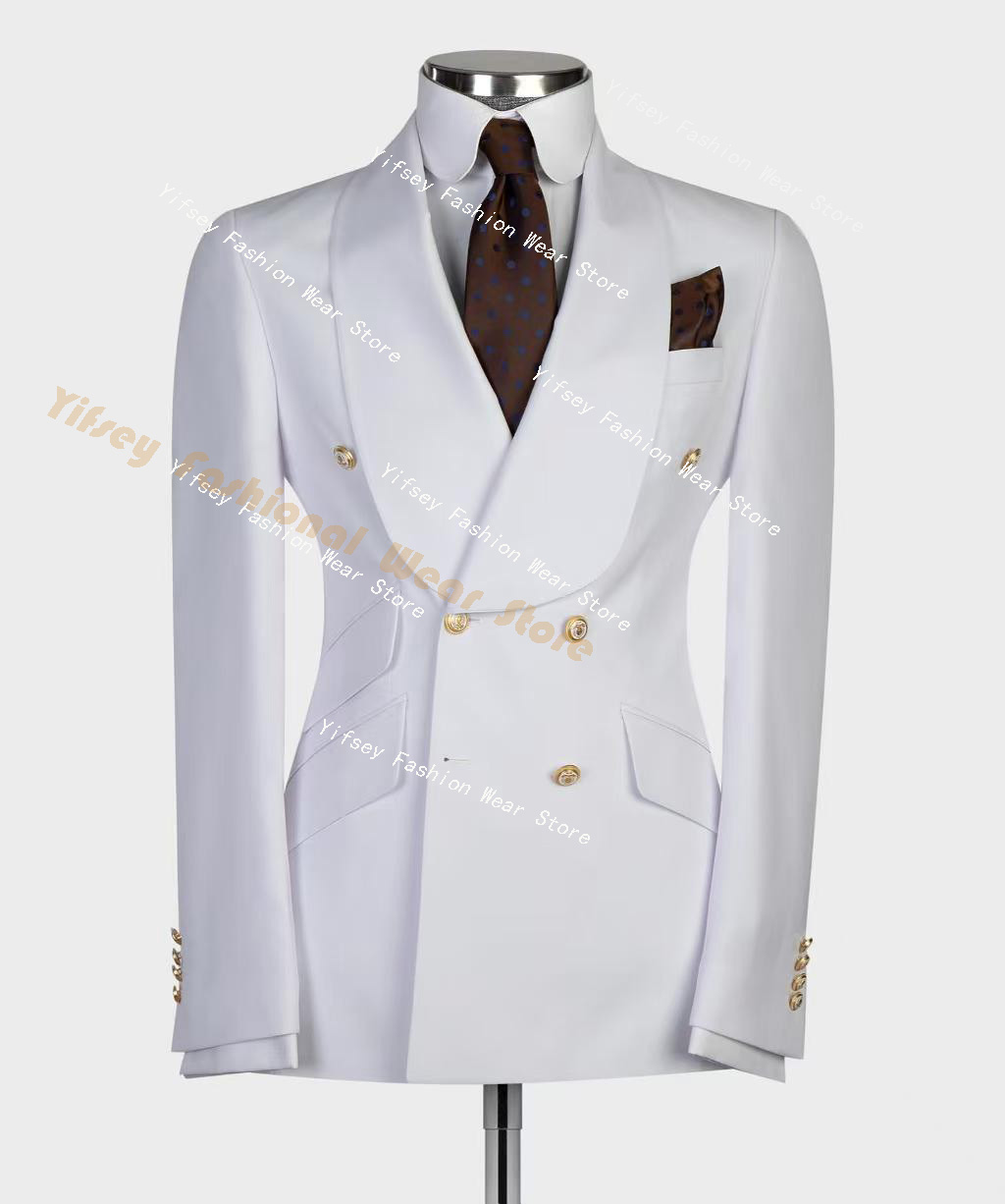 Luxury Yellow Men Suits Sets S - Men Grooming Outfit ulasan dan harga