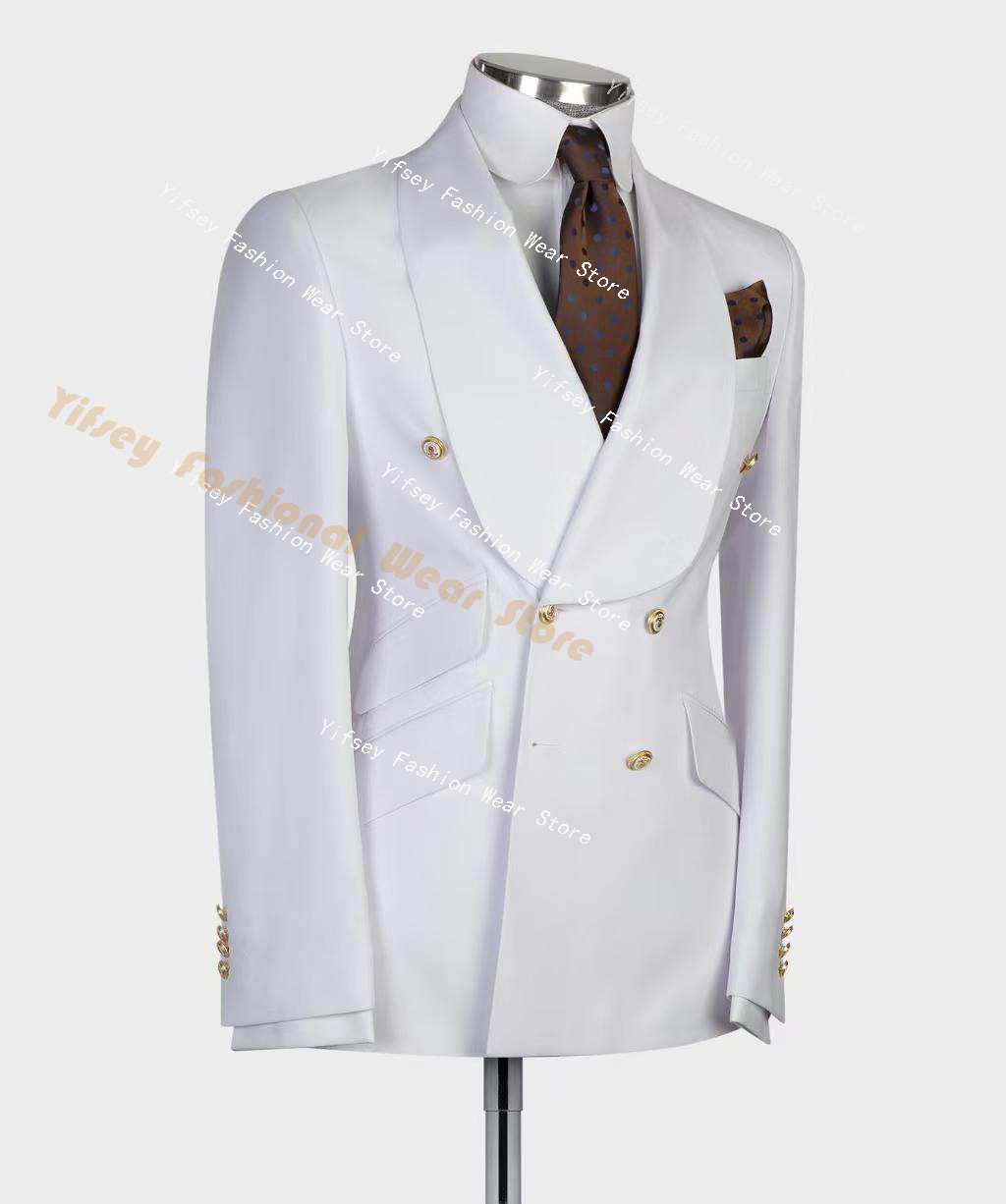 Luxury Yellow Men Suits Sets S - Men Grooming Outfit ulasan dan harga