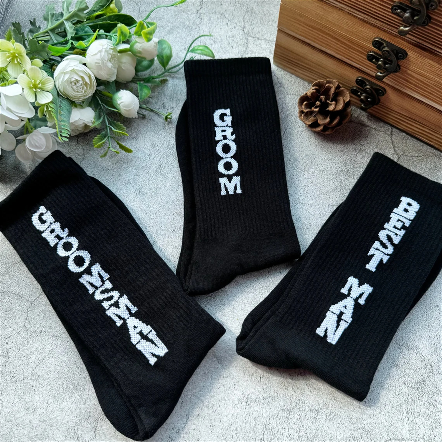 Groomsman Gift Socks, Wedding  - Men'S Grooming House ulasan dan harga