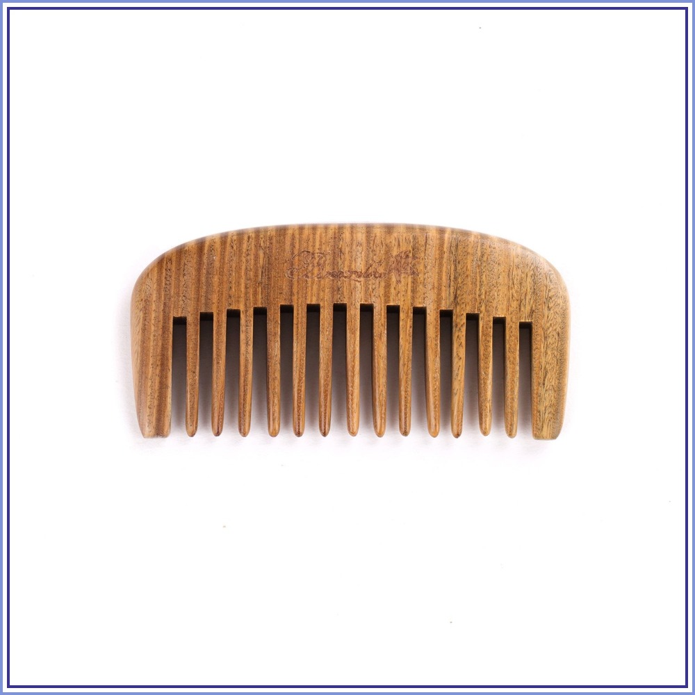 Sandalwood Beard Comb - Wide T - Men'S Beard Grooming ulasan dan harga