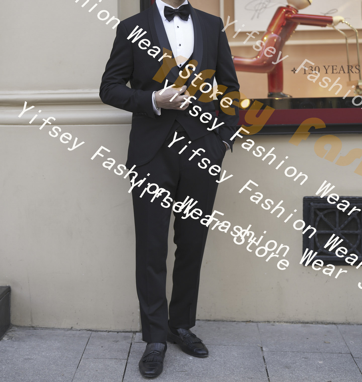 Double Shawl Collar Full Men S - Men Grooming Outfit ulasan dan harga