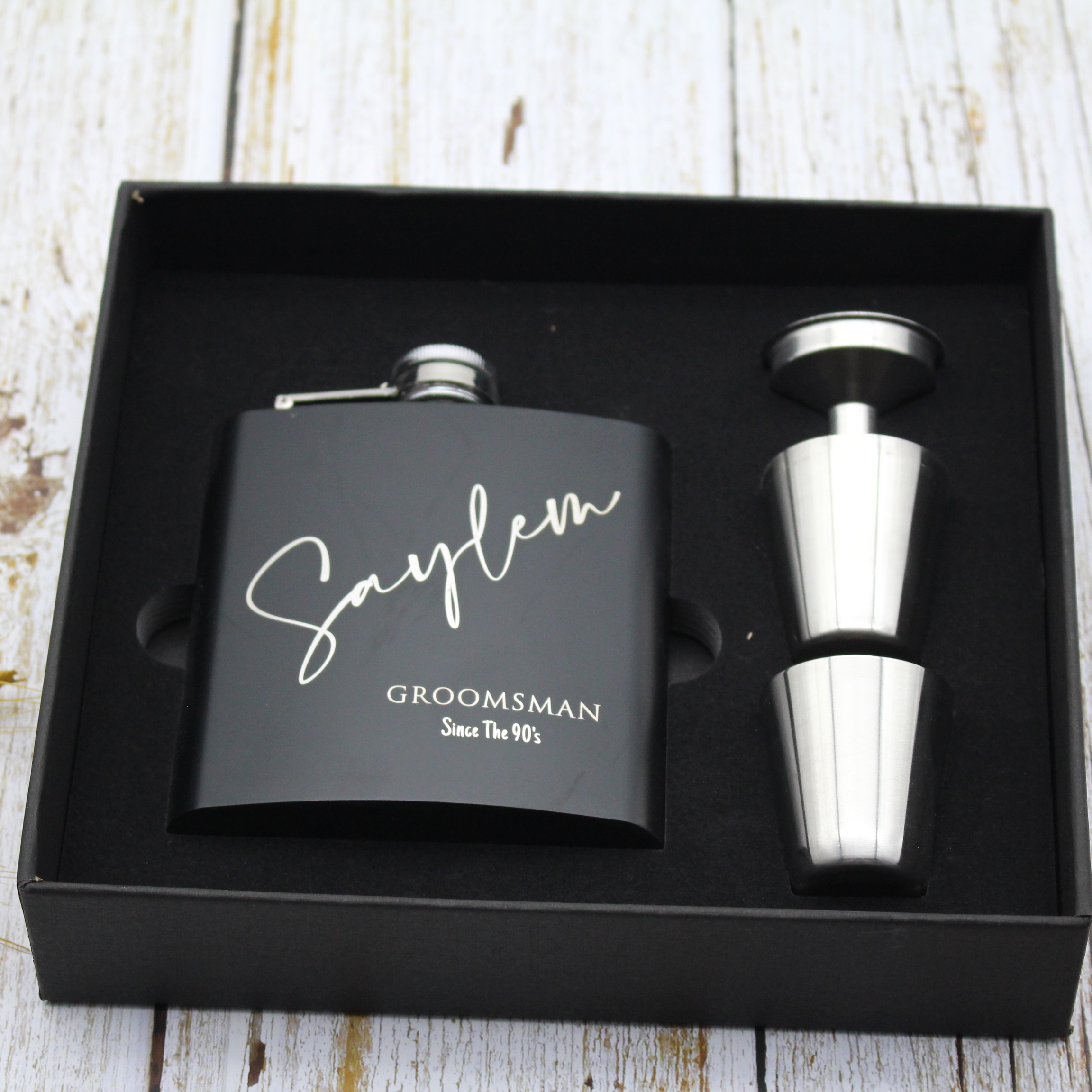 Custom Wedding Groomsman Gift  - Men'S Grooming House ulasan dan harga