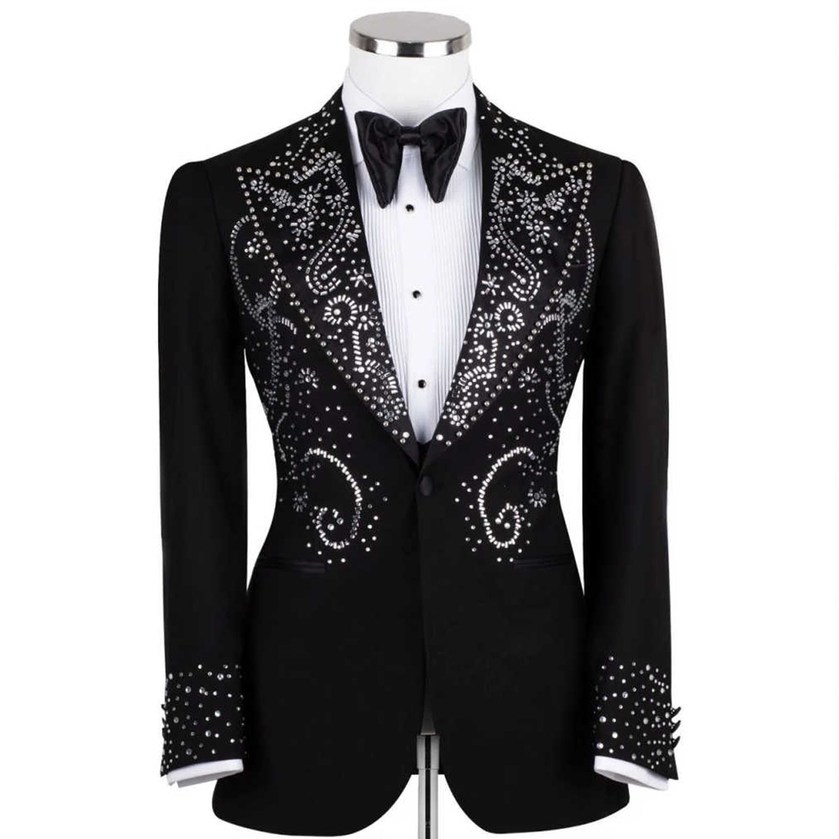 Customized Fashion Metal Embel - Men Grooming Outfit ulasan dan harga