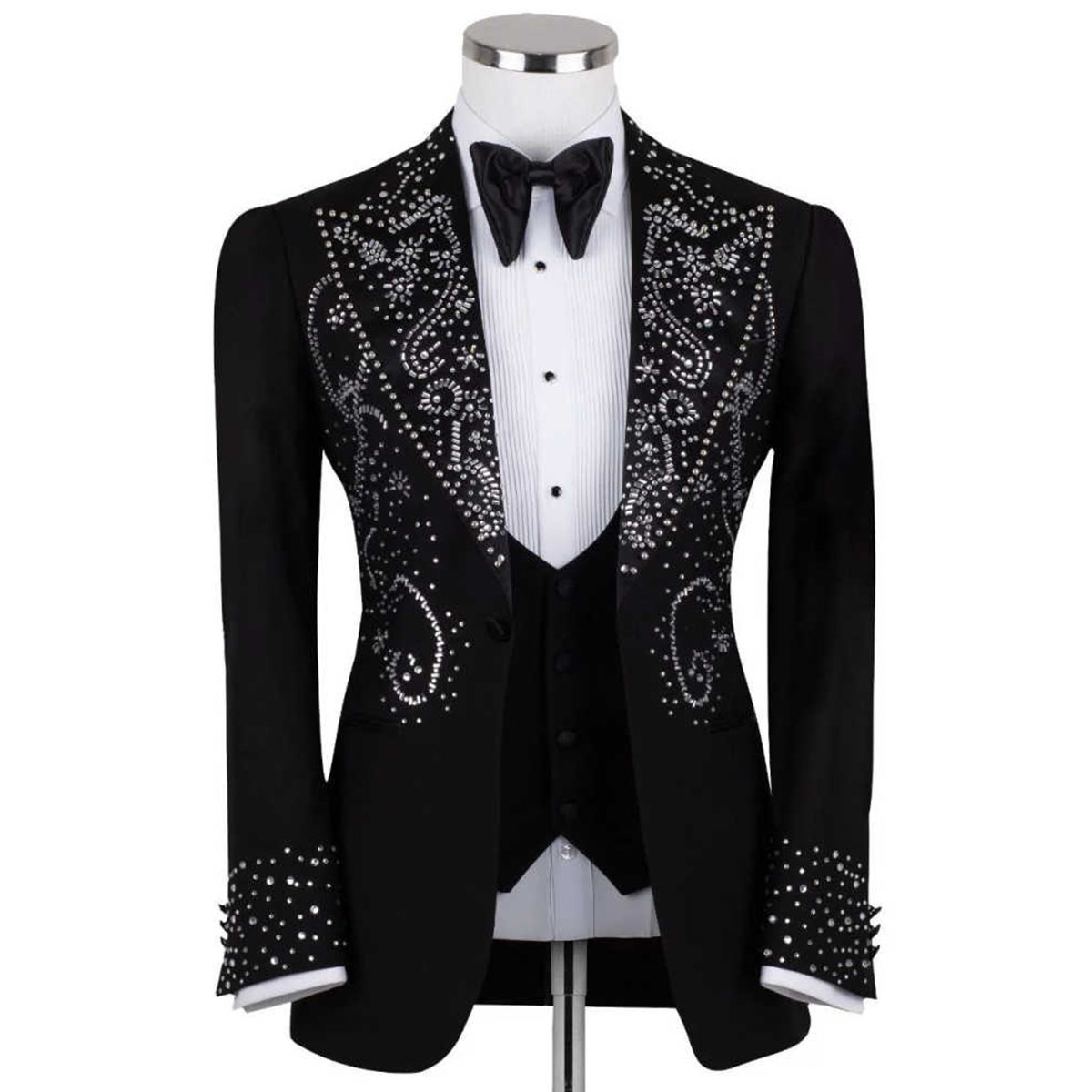 Customized Fashion Metal Embel - Men Grooming Outfit ulasan dan harga
