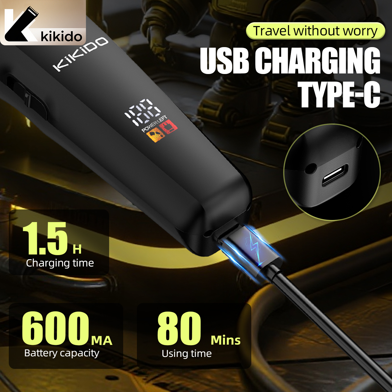 KiKiDo Electric Hair Clipper C - Men'S Grooming Guide ulasan dan harga