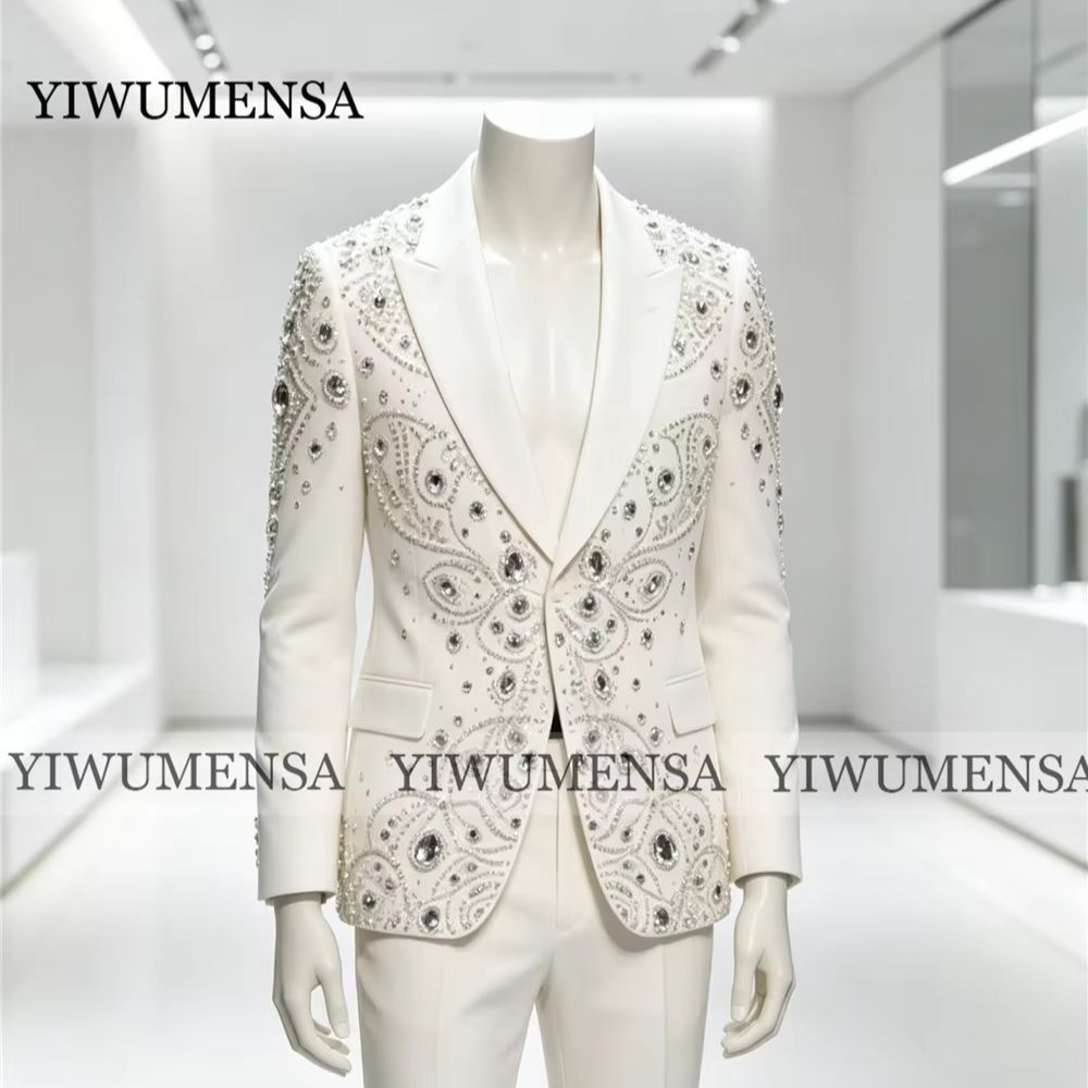 Exquisite Men's Suit For Weddi - Men Grooming Outfit ulasan dan harga