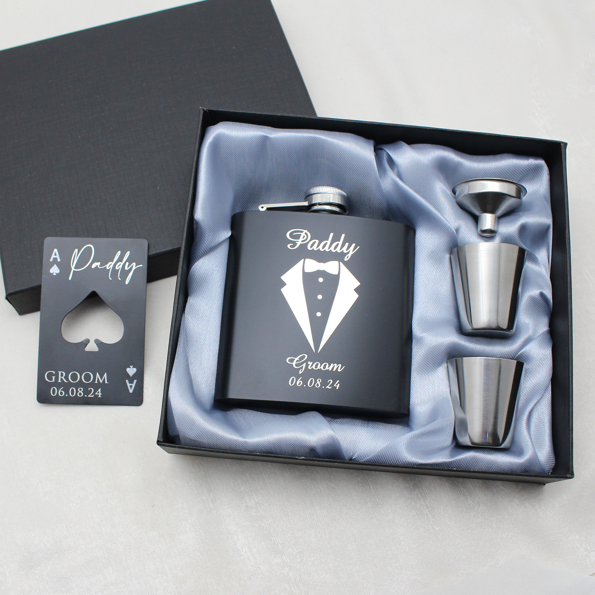Personalized Hip Flask Bottle  - Men'S Grooming House ulasan dan harga