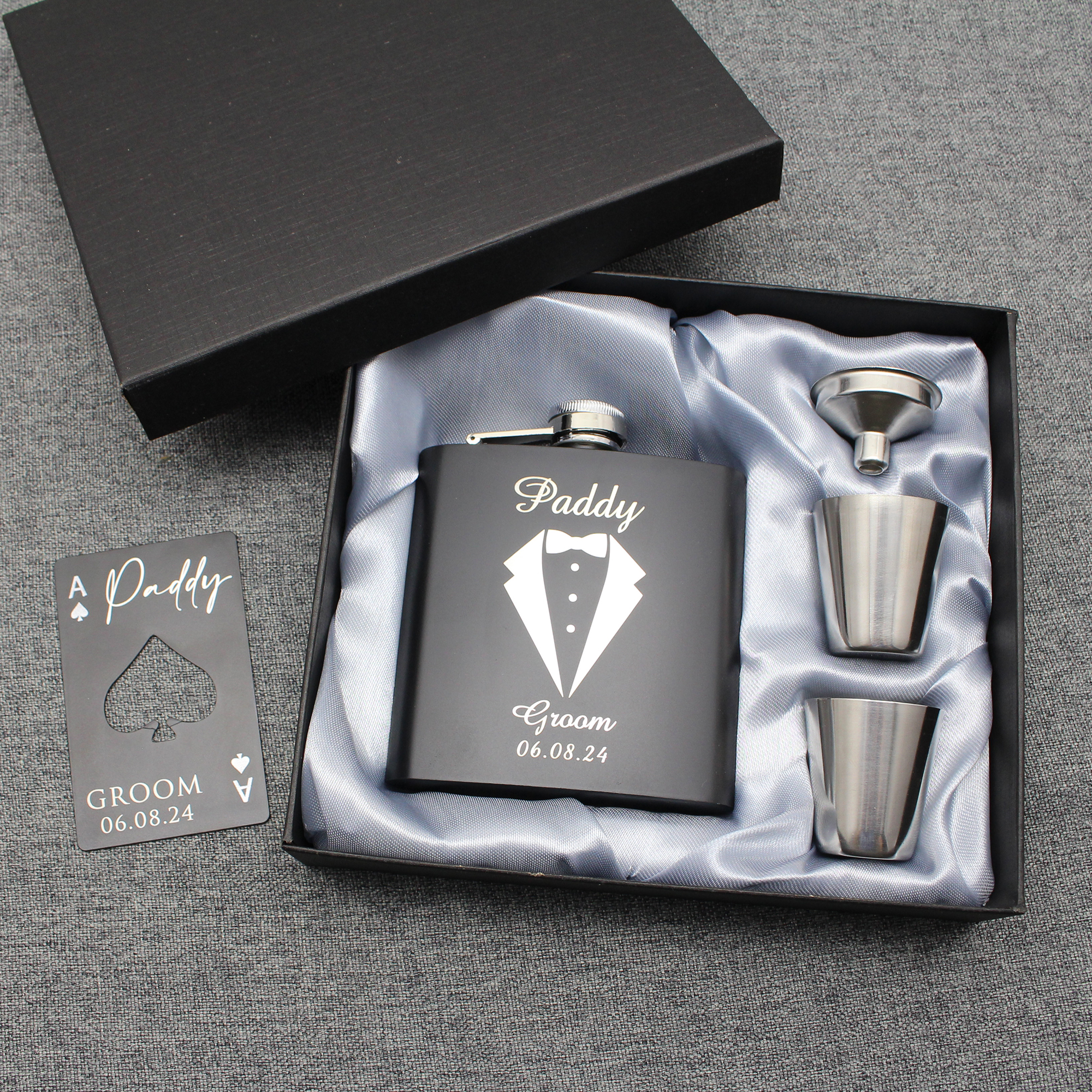 Personalized Hip Flask Bottle  - Men'S Grooming House ulasan dan harga