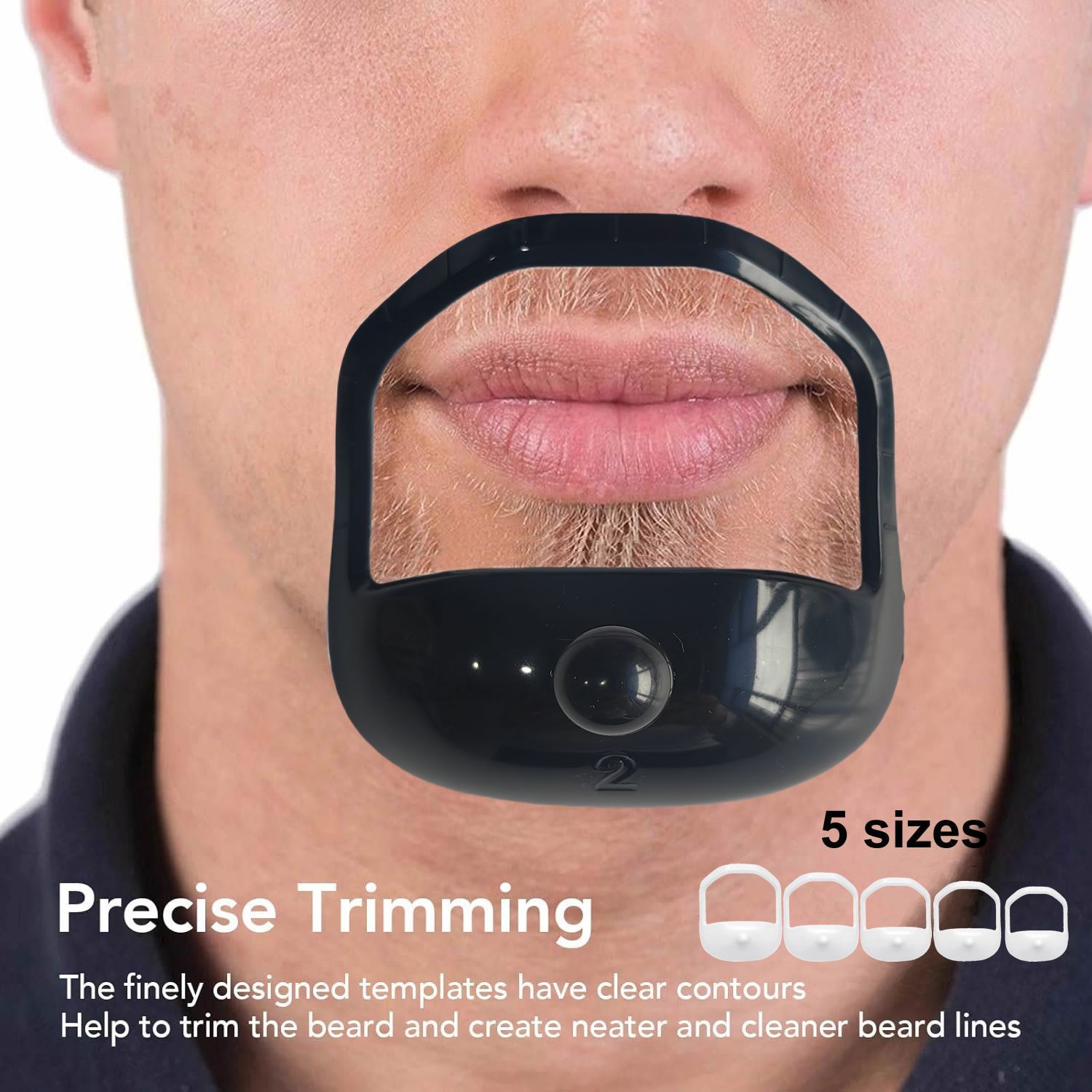 5Pcs Beard Styling Template Se - Men'S Grooming Guide ulasan dan harga