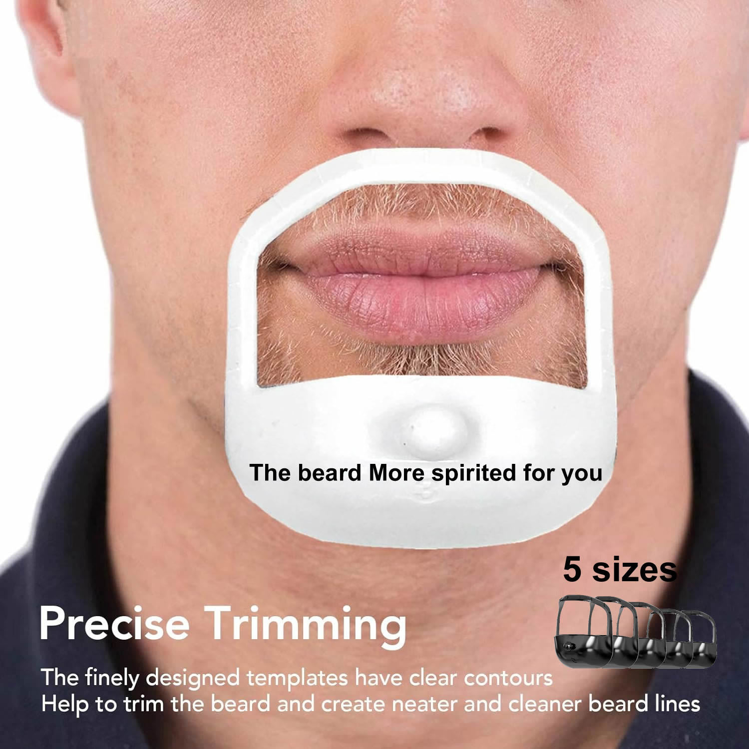 5Pcs Beard Styling Template Se - Men'S Grooming Guide ulasan dan harga