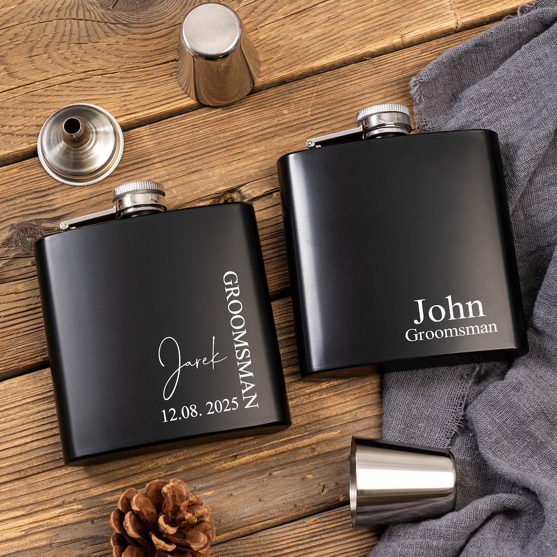 Personalized Name Hip Flask Se - Men'S Grooming House ulasan dan harga